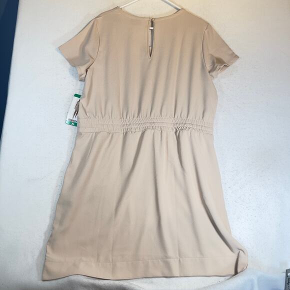 32 Degrees COOL Dress Woman's XL Peasant Elastic Waist Just Above Knee ~37" L - Picture 10 of 14